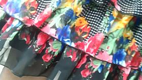 An upskirt video of a thought provoking bimbo