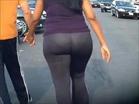 Transparent Spandex VPL Booty