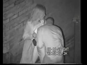 couple fucking in dark alley