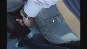 She noticed I was touching her ass, yet she smiled at me