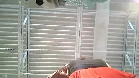 Milf Upskirt In Red Miniskirt