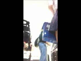 MILF In A Skirt Bending Down