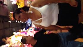 Big boob Mexican mom