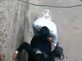 Arab Hijab Housewife Caught Whoring