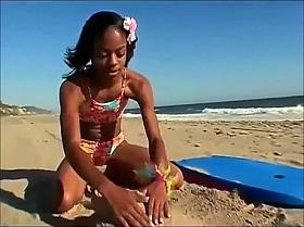 Bikini aside on the beach