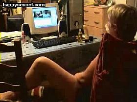 milf having fun on web cam. Hidden cam