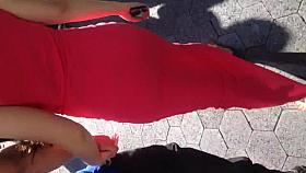 See thru Asian booty 3