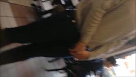 Tall blond with great ass and nice nips.