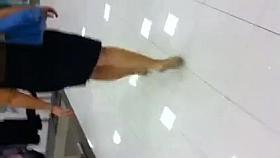 Nice White Milf in Skirt 2