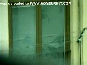 Naked neighbor woman stepped out