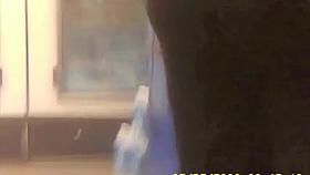 black ass work out pants(hidden cam)