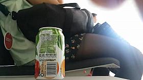 Chinese in black opaque tights