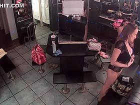 Strippers hanging out