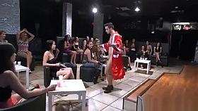 Adorable Babes Enjoying A Captivating Cfnm Party In A Club