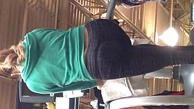 Sexy Latina milf ass with tramp stamp