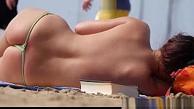 Topless Beach Milfs Amateur Spy Voyeur Video