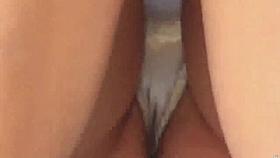 Voyeur 5 babe upskirt at the stairs with boyfriend (MrNo)