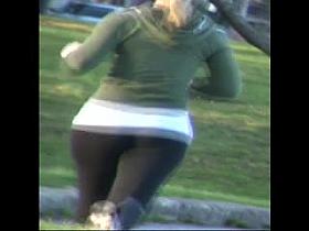 Blonde Jogger(Whooty Pawg Spandex Ass)