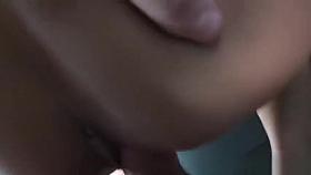 Hot cutie Nicole Bexley gets a facial after getting fucked