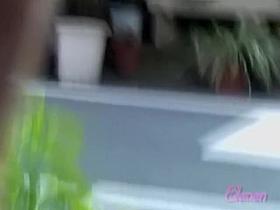 Small bombshell gets totally revealed in the public while going home