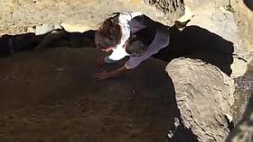 Tugas apanhados nas rochas