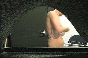 Sister's small boobs on hidden camera