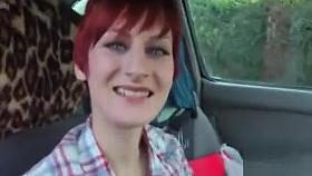 Appetizing floosy Priscilla Lovett riding a big dink