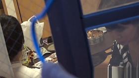 Japanese lesbian eats out