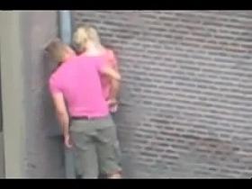 Phone voyeur street sextape