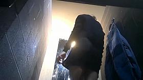 Blonde Babe Changing Room Voyeur Gry Thong