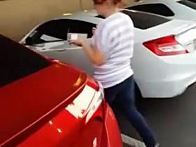 I love watchin my wifes ass when she walks