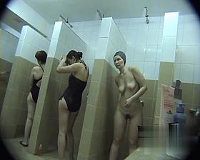 Hidden cameras in public pool showers 386