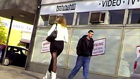 Candid - Sexy Babe Skirt Boots And Stockings