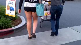 Black Bootyshorts Hottie