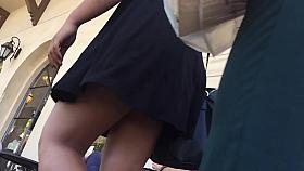 Hot BBW Upskirt