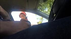 Asking directions with my cock out