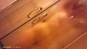 Spying on my roommate in the shower