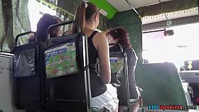 Great view up white mini petticoat