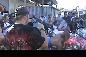 Hot chicks in sexy small outfits topless