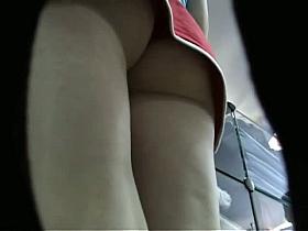 Upskirt panties voyeur video of clueless women doing their everyday activities