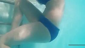 Pregnants and matures in public shower