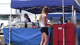 Beer Hotty at NASCAR Race