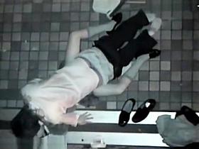 Naughty posture outdoor sex