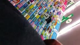 Upskirt no pantie Mexican Milf