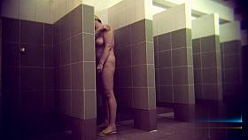 Hidden cameras in public pool showers 1086