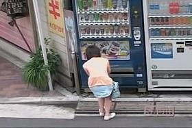 Nice Japanese broads get their knickers revealed in public