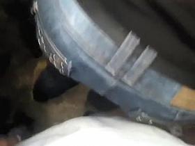 Erection grinding on a hot dancing girl