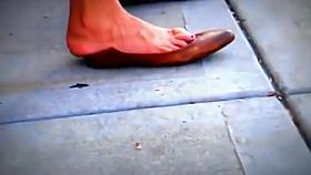 Candid feet with face but TURN DOWN SOUND