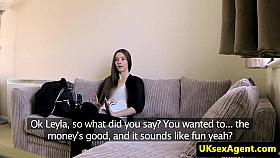 Euro amateur anally fingered before facial