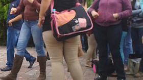 Goda Nalgona en la Uni